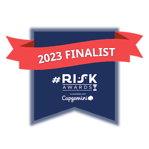 Risk Awards 2024 finalist badge